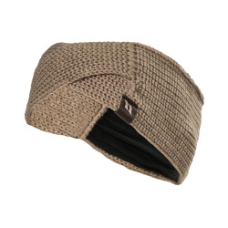 Gevlochten wollen hoofdband Back on Track Nora Lichtbeige