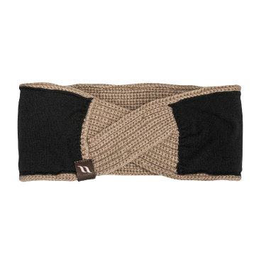 Gevlochten wollen hoofdband Back on Track Nora Lichtbeige Gevlochten wollen hoofdband Back on Track Nora Lichtbeige
