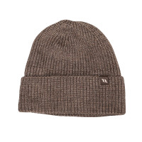 Muts Back on Track Ava van wol met omgeslagen rand Bruin