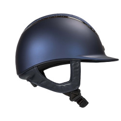 EQ3 Pardus Smooth Top helm met draaiknop Back on Track Glitterblauw