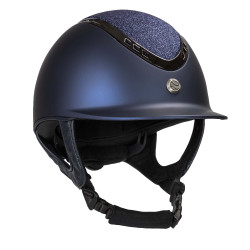 EQ3 Pardus Smooth Top helm met draaiknop Back on Track Glitterblauw