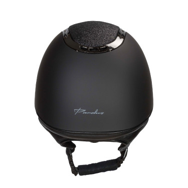 EQ3 Pardus Smooth Top helm met draaiknop Back on Track Zwart met glitters EQ3 Pardus Smooth Top helm met draaiknop Back on Track Zwart met glitters