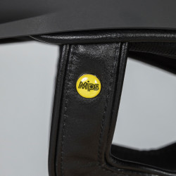 EQ3 Pardus Smooth Top helm met draaiknop Back on Track Zwart met glitters EQ3 Pardus Smooth Top helm met draaiknop Back on Track Zwart met glitters