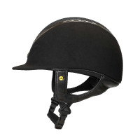 EQ3 Pardus Microvezel Helm met draaiknop Back on Track Zwart met glitters EQ3 Pardus Microvezel Helm met draaiknop Back on Track Zwart met glitters