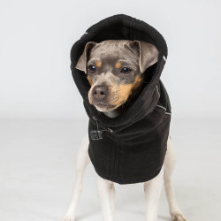 Nekwarmer voor honden Back on Track Benji Zwart Nekwarmer voor honden Back on Track Benji Zwart