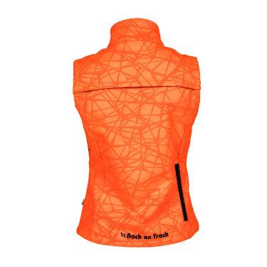 Hoogwaardige zichtbaarheidsbodywarmer Back on Track dames Flash Hoogwaardige zichtbaarheidsbodywarmer Back on Track dames Flash