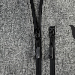 Hoogwaardige zichtbaarheidsbodywarmer Back on Track dames Flash Grijs