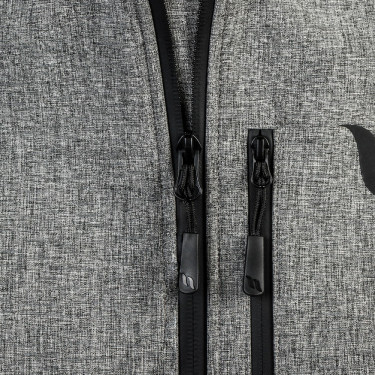 Hoogwaardige zichtbaarheidsbodywarmer Back on Track dames Flash Grijs