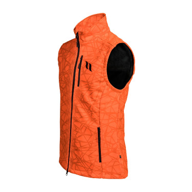 Hoogzichtbaarheidsvest Back on Track heren Ray Oranje Hoogzichtbaarheidsvest Back on Track heren Ray Oranje