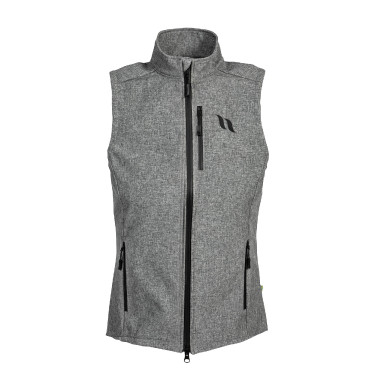 Hoogzichtbaarheidsvest Back on Track heren Ray Grijs