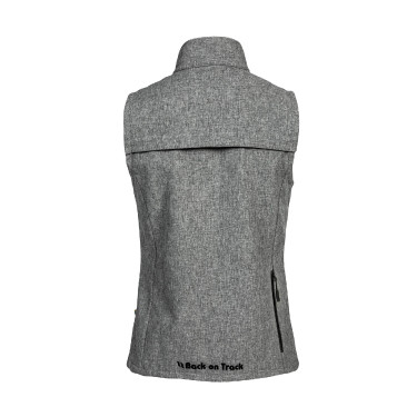 Hoogzichtbaarheidsvest Back on Track heren Ray Grijs