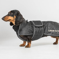 Lange jas voor hond Back on Track Buddy Blauw