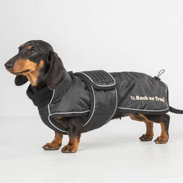 Lange jas voor hond Back on Track Buddy Zwart