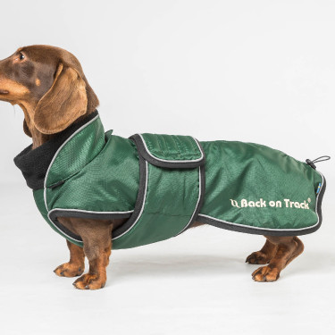 Lange jas voor hond Back on Track Buddy Groen