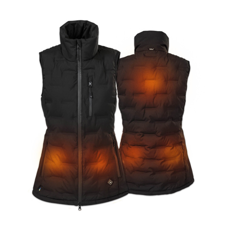 Mouwloze fleece bodywarmer Back on Track verwarmend Katla dames Mouwloze fleece bodywarmer Back on Track verwarmend Katla dames