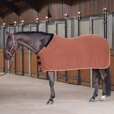 Fleecedeken HV Polo Nena Vos Bruin