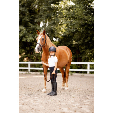 Wedstrijdshirt met korte mouwen en ruches Christel kind Horze Wedstrijdshirt met korte mouwen en ruches Christel kind Horze