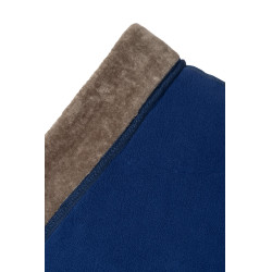 Droogdeken fleece Delémont Horze Arctisch blauw