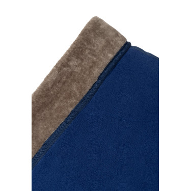 Droogdeken fleece Delémont Horze Arctisch blauw