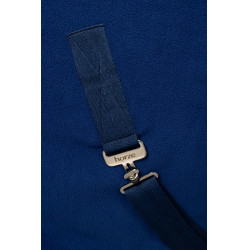 Droogdeken fleece Delémont Horze Arctisch blauw