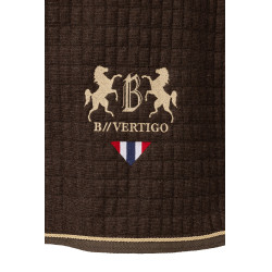 Droogdeken B Vertigo High Altitude van wolmix Bruin modder Beige