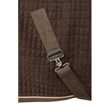 Droogdeken B Vertigo High Altitude van wolmix Bruin modder Beige