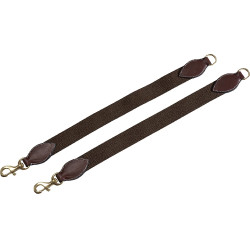 Elastieken voor borsttuig Eric Thomas Pro Havana / bruin Elastieken voor borsttuig Eric Thomas Pro Havana / bruin