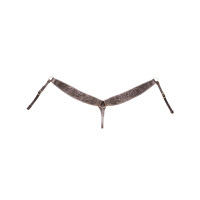 Lakota borsttuig met Mexicaanse bloemenmotieven Bruin