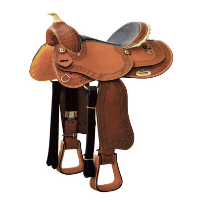 Denver Reiner-zadel rond Arabisch Cognac