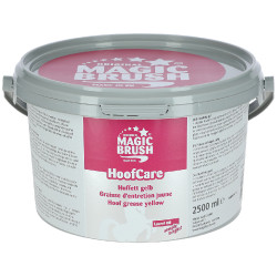 Vet voor hoef HoofCare Magic Brush Geel