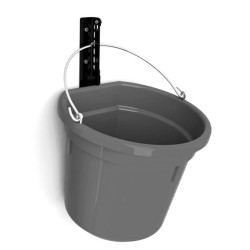 Muursteun blokkerend FlatBack Zwart