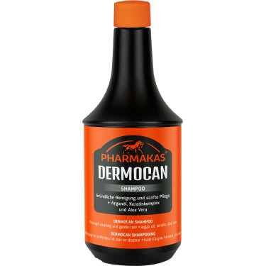 Paardenshampoo voor glans & huidverzorging – Dermocan
