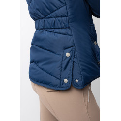 Gewatteerd Rijvest B Vertigo Cordelia Marine titaan Marineblauw