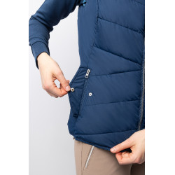 Gewatteerd Rijvest B Vertigo Cordelia Marine titaan Marineblauw