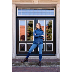 Gewatteerd Rijvest B Vertigo Cordelia Marine titaan Marineblauw