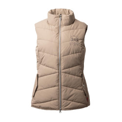 Gewatteerd Rijvest B Vertigo Cordelia Bruin modder Beige