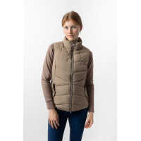 Gewatteerd Rijvest B Vertigo Cordelia Bruin modder Beige