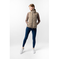 Gewatteerd Rijvest B Vertigo Cordelia Bruin modder Beige