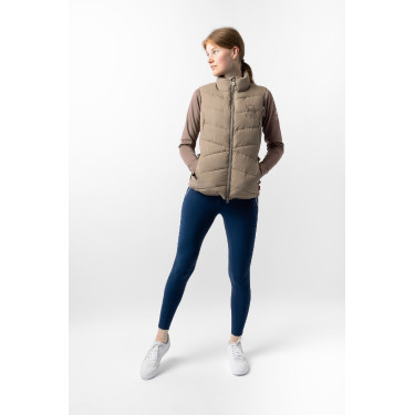 Gewatteerd Rijvest B Vertigo Cordelia Bruin modder Beige