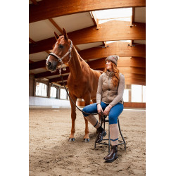 Gewatteerd Rijvest B Vertigo Cordelia Bruin modder Beige