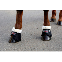 Beschermklokken Teddy Fleece Kerbl Zwart Beschermklokken Teddy Fleece Kerbl Zwart