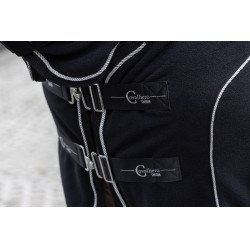 Fleece deken met hoge hals CovallieroTherm Zwart