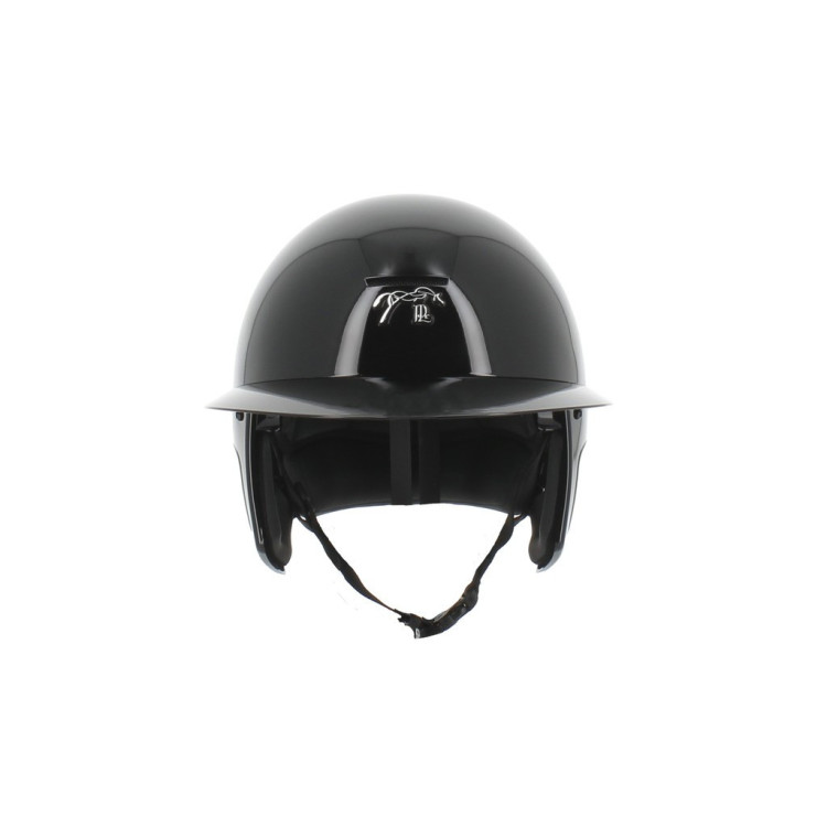 Pénélope matte helm met lange klep Pénélope matte helm met lange klep