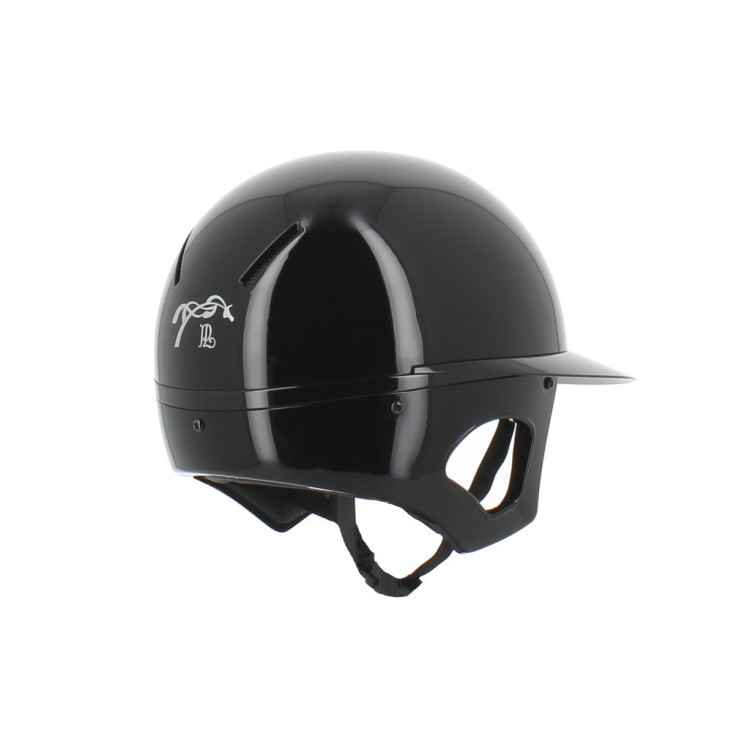 Pénélope matte helm met lange klep Pénélope matte helm met lange klep