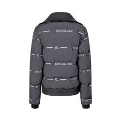 Reflecterende damesdonsjas Kingsland KLVarsin Smeedijzergrijs