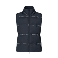 Mouwloze uniseks reflecterende bodywarmer Kingsland KLVarsin Marine