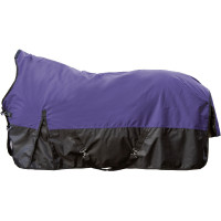 HKM deken highneck Pittsburgh 600D 300g Lila / zwart