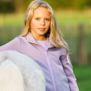 Kinderjas HV Polo Lilian Lichtroze