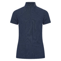Wedstrijdpolo kind HV Polo Laluna Marine Marineblauw