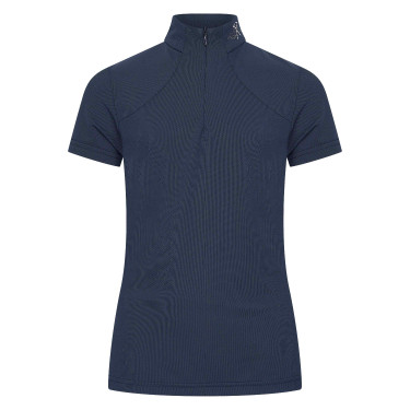 Wedstrijdpolo kind HV Polo Laluna Marine Marineblauw